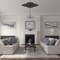 Ekena Millwork Piedmont Ceiling Medallion (Fits Canopies up to 6 1/2"), 67 1/8"W x 48 5/8"H x 1 7/8"P, Bronze CM67PEBZS - alternate 2